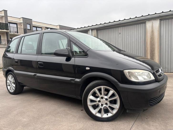 Opel Zafira - 1.6 Benzine - 7 Plaats - 138 000 Km - Gekeurd, Auto's, Opel, Particulier, Zafira, ABS, Airbags, Airconditioning