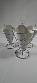 Frittipzakje in keramiek met houder, Neuf, Uni, Enlèvement ou Envoi, Céramique