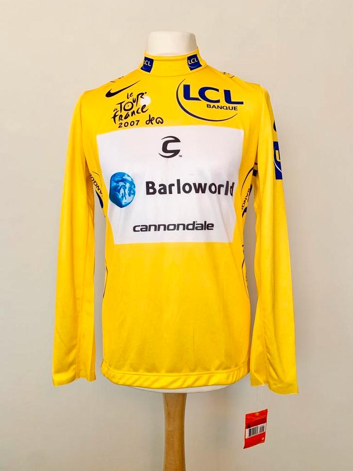 Tour de France 2007 Yellow Leader Jersey prepared for Soler, Sports & Fitness, Cyclisme, Neuf, Vêtements, Enlèvement ou Envoi