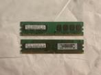 RAM Samsung DDR2 1 Go – PC2-5300U 667 MHz (5 €), Computers en Software, RAM geheugen, Verzenden, DDR2, Desktop, Gebruikt