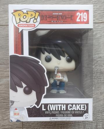 Death Note L with Cake + Light + Ryuk Funko Pop beschikbaar voor biedingen
