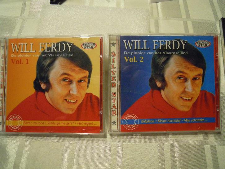 Will Ferdy vol.1 + vol 2 ( 2 cd's ), CD & DVD, CD | Néerlandophone, Comme neuf, Enlèvement ou Envoi