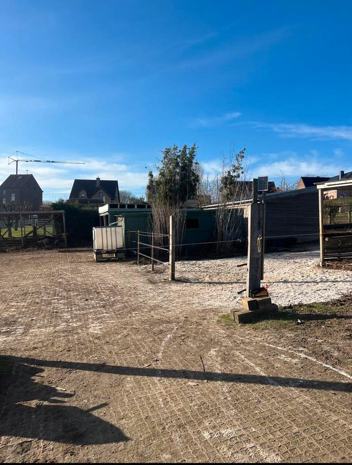 Weidepension Dilbeek/ Pension Prairie Dilbeek, Jardin & Terrasse, Terrasses, Comme neuf, Enlèvement