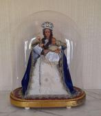 Maria beeld onder stolp, Antiek en Kunst, Antiek | Religieuze voorwerpen, Ophalen