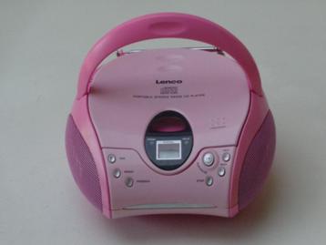 Radio stéréo portable - Lecteur CD LENCO modèle SCD-24, Enlèvement ou Envoi, Comme neuf, Radio, Avec lecteur de CD
