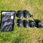 Oxelo knie-, pols- en elleboogbeschermers. Set 32., Sport en Fitness, Ophalen, Gebruikt, Bescherming