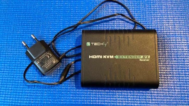 RALLONGE KVM HDMI 120 m VIA CÂBLE RÉSEAU, TV, Hi-fi & Vidéo, Convertisseurs, Comme neuf, Enlèvement ou Envoi