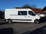 Renault Master 2.3Dci L3H2 150pk Dubbel Cabine 7pl 21000+Btw, Auto's, Stof, Gebruikt, 4 cilinders, Bedrijf