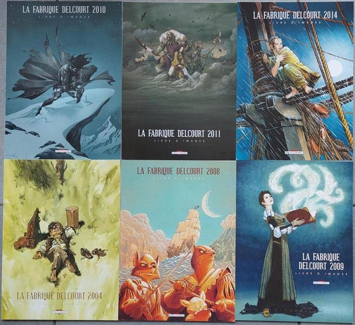 La Fabrique Delcourt, Boeken, Stripverhalen, Gelezen, Meerdere stripboeken, Ophalen of Verzenden
