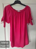 Fuchsia blouse met elastische hals, Vêtements | Femmes, Blouses & Tuniques, Enlèvement ou Envoi, Lola & Liza, Rose, Comme neuf