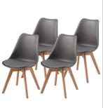 Scandinavische eetkamerstoelen  6 stuks 90 euro  nieuw !!!!, Ophalen, Nieuw, Grijs