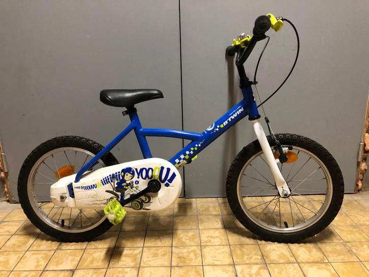 BTWIN FIETS VELO 16 INCH 4-6 JAAR, Fietsen en Brommers, Fietsen | Kinderfietsjes, Gebruikt, 16 tot 20 inch, Ophalen