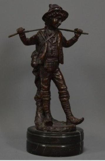 bronze randonneur, Enlèvement ou Envoi, Bronze