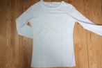 Maat 164 - witte longsleeve, Meisje, Ophalen of Verzenden, Zo goed als nieuw, Shirt of Longsleeve