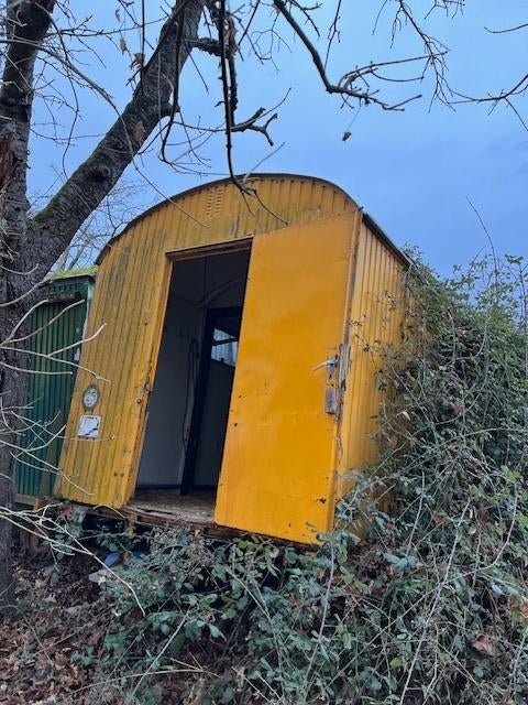 werfkeet werfwagen, Doe-het-zelf en Bouw, Bouwketen en Schaftketen, Gebruikt, Ophalen