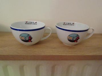 2 koffiekopjes - The Treasure of Red Rackham beschikbaar voor biedingen