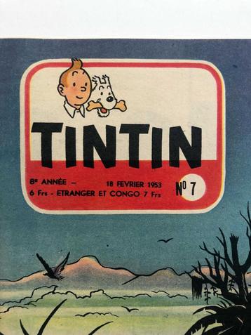 Tintin 7 huitième année - 18 février 1953 - Neuf ! beschikbaar voor biedingen