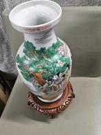 Chinees porselein-Chinese-Poem-China-Chinees vaas-Gemerkt, Antiek en Kunst, Antiek | Porselein, Verzenden