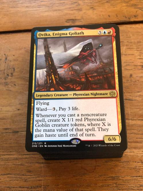 Mtg commander deck ovika, Hobby en Vrije tijd, Verzamelkaartspellen | Magic the Gathering, Zo goed als nieuw, Ophalen of Verzenden