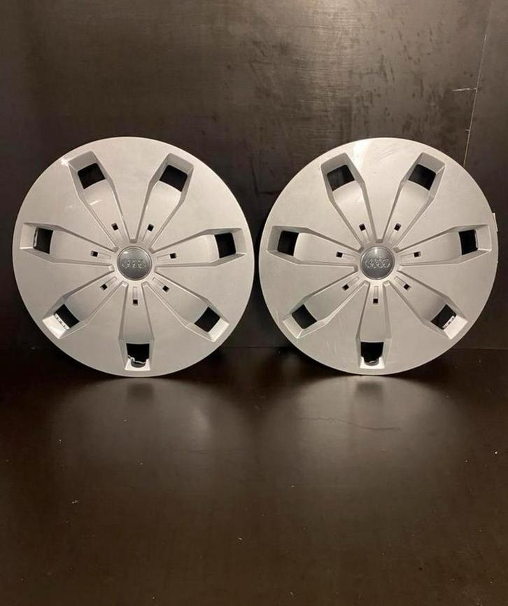 2 enjoliveurs d’origine Audi Q2 Q3 A3 A4 16", Autos : Divers, Enjoliveurs, Comme neuf, Enlèvement ou Envoi