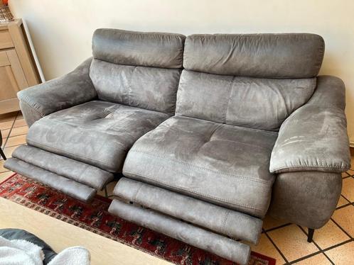 Canapé 2,5 places - Relax électrique, Ports USB - Comme neuf, Huis en Inrichting, Zetels | Zetels, Zo goed als nieuw, Rechte bank
