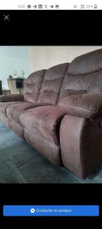 Canapé relax 3 places – Excellent état, Huis en Inrichting, Zetels | Zetels, Ophalen, Minder dan 75 cm, Stof, Driepersoons