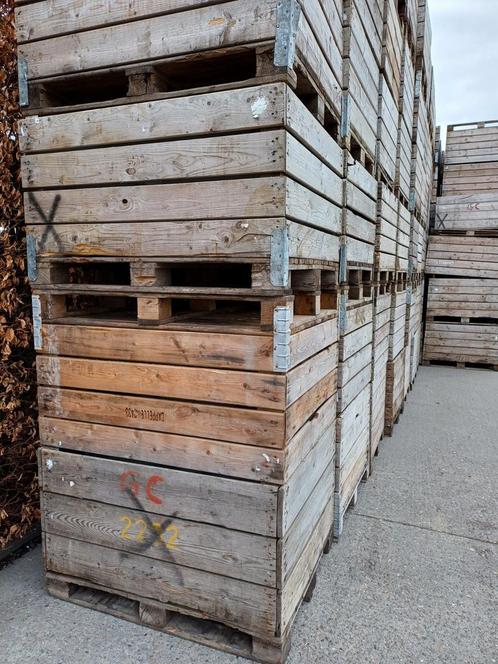 Houten fruitkisten / paloxen, Doe-het-zelf en Bouw, Kratten en Dozen, Gebruikt, Bak of Kist, 100 cm of meer, 50 cm of meer, 60 cm of meer