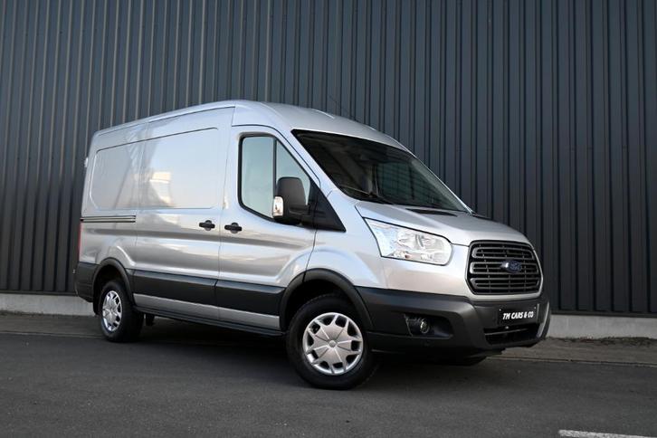 Ford Transit L2H2 2.0 CDTI / RWD Led, Leder, Camera, Sortimo, Auto's, Bestelwagens en Lichte vracht, Bedrijf, Te koop, ABS, Achteruitrijcamera
