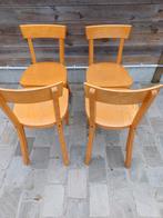 4 Café stoelen, Utilisé, Enlèvement ou Envoi