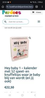 Hey Baby 1: kalender met speel en knuffeltips van Eva Mouton, Boeken, Ophalen of Verzenden