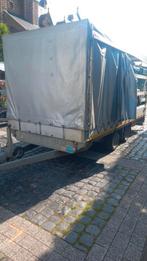 Aanhangwagen merk Eduard. Dubbelasser, Ophalen, Zo goed als nieuw