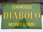 Machines à traire DIABOLO pour panneaux d'affichage émaillés, Collections, Marques & Objets publicitaires, Comme neuf, Enlèvement ou Envoi
