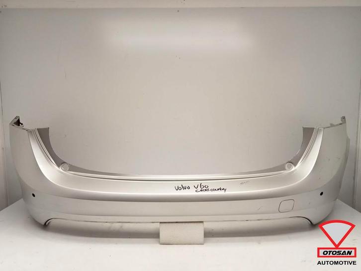 Volvo V60 Cross Country Achterbumper Bumper 4xPDC Origineel!, Auto-onderdelen, Carrosserie, Bumper, Volvo, Gebruikt