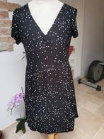 Robe noire à pois blancs d'Anna Field, Comme neuf, Noir, Taille 38/40 (M), Enlèvement ou Envoi