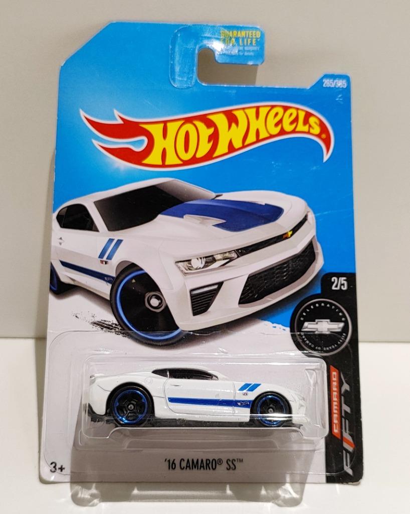 Hot Wheels '16 Chevrolet Camaro SS Wit  (2015), Ophalen of Verzenden