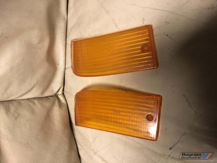 Bmw E28 knipperlichtglas set knipperlichten 5-serie knipper, Auto-onderdelen, Verlichting, BMW, Gebruikt, Ophalen of Verzenden