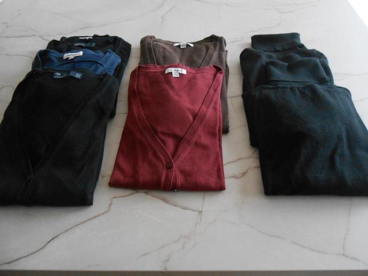 Joli lot de pulls/cardigans (vagues) en bon état., Vêtements | Femmes, Packs de vêtements pour femmes, Comme neuf, Taille 38/40 (M)