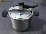 Snelkookpan voor keramische kookplaat., Ophalen, Zo goed als nieuw, Inox