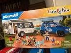 Playmobil 71423 auto met caravan, Kinderen en Baby's, Ophalen, Nieuw, Complete set