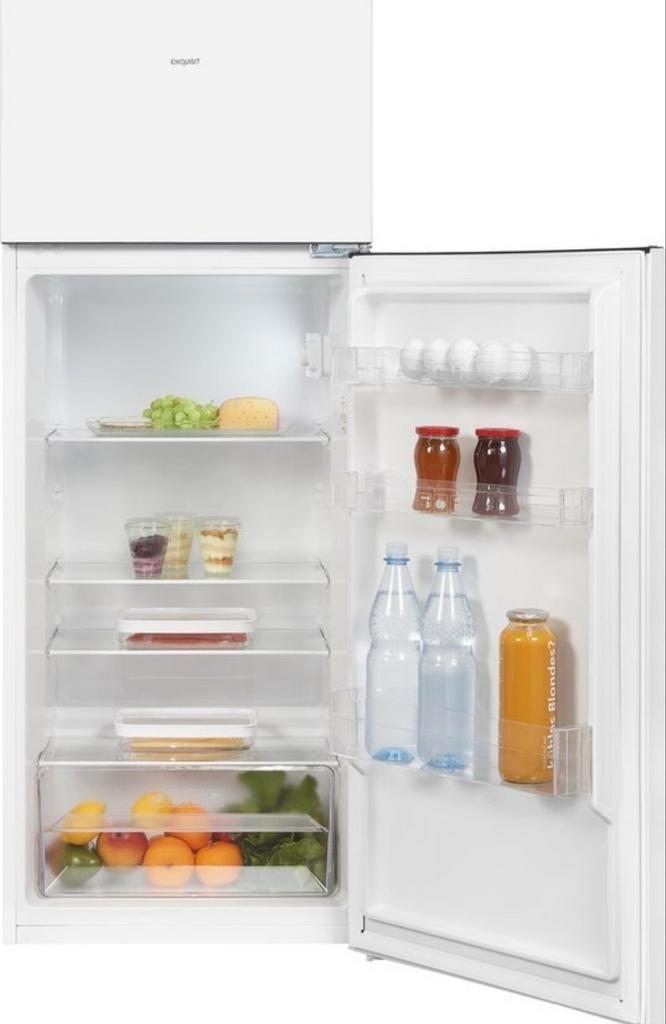 Exquisit KGC270-45 040EW
Koelkast/vriesvak, Elektronische apparatuur, Koelkasten en IJskasten, Zo goed als nieuw, Met vriesvak