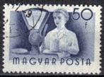 Hongarije 1955 - Yvert 1164 - Courante Reeks - Beroepen (ST), Timbres & Monnaies, Timbres | Europe | Hongrie, Affranchi, Envoi
