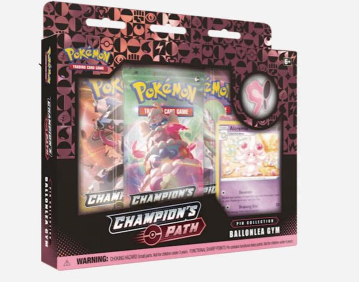 Pokémon Champion's Path: Ballonlea Gym Pin Collection, Hobby en Vrije tijd, Verzamelkaartspellen | Pokémon, Nieuw, Booster, Ophalen of Verzenden