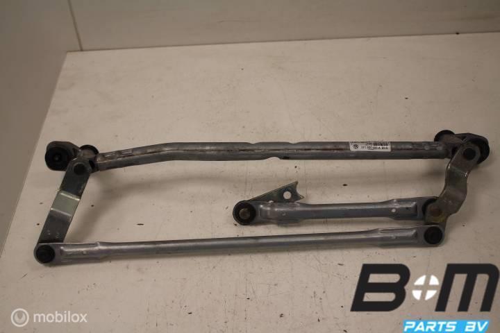 Ruitenwissermechaniek Volkswagen Touran 1T1955023A, Auto-onderdelen, Ruiten en Toebehoren, Gebruikt