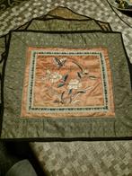 Vintage Chinese zijde hand geborduurd tapijt, tafeldecoratie, Antiek en Kunst, Ophalen of Verzenden