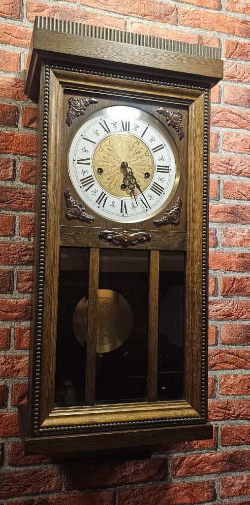 westmister regulateur, Antiek en Kunst, Antiek | Klokken, Ophalen of Verzenden