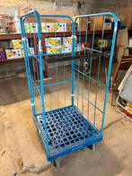 Handige stevige transportkar B72 H154 D81 cm, Doe-het-zelf en Bouw, Transportwagens, Ophalen, Gebruikt, Transportkar