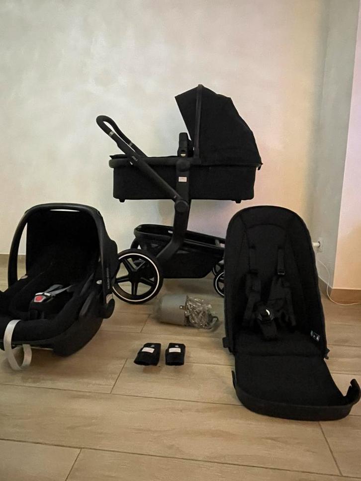 Joolz Day+ Plus Black /Black kinderwagen 3-in-1 Set, Kinderen en Baby's, Buggy's, Maxi-Cosi, Regenhoes, Ophalen