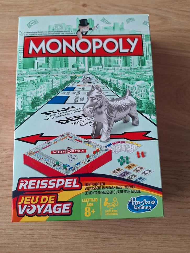 NIEUW! Reisspel monopoly, Hobby en Vrije tijd, Gezelschapsspellen | Bordspellen, Nieuw, Reisspel, Ophalen of Verzenden