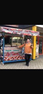 Oliebollen verkoop kraam op kar met wielen, Zakelijke goederen, Stock en Retail | Verkoopwagens, Ophalen