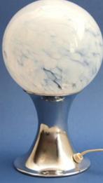 Lampe de table en verre de Murano., Comme neuf, Métal, Contemporain, Enlèvement ou Envoi
